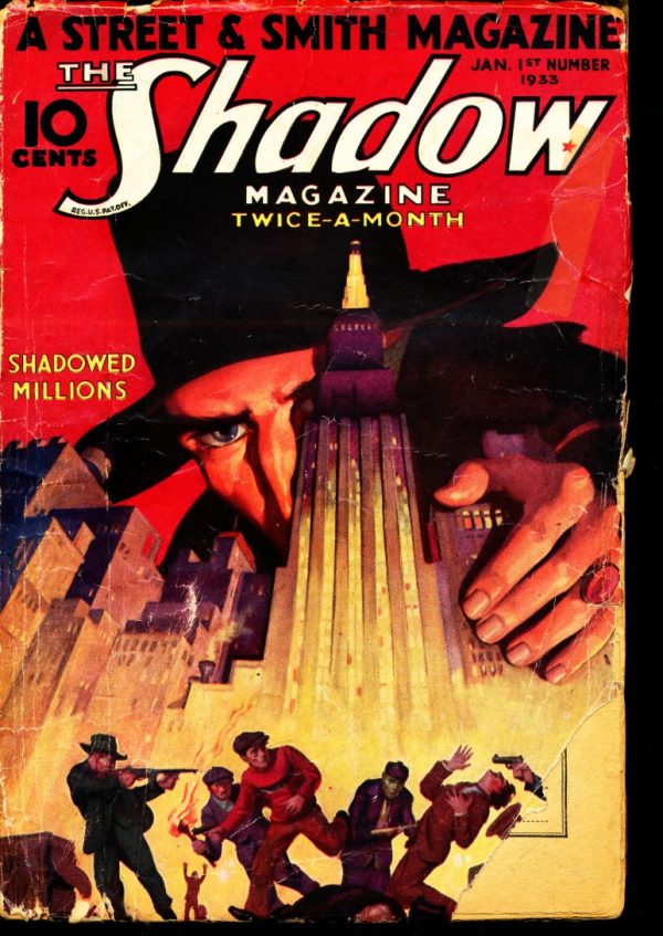Shadow Magazine - 01/01/33 - Condition: G-VG - Street & Smith Publications