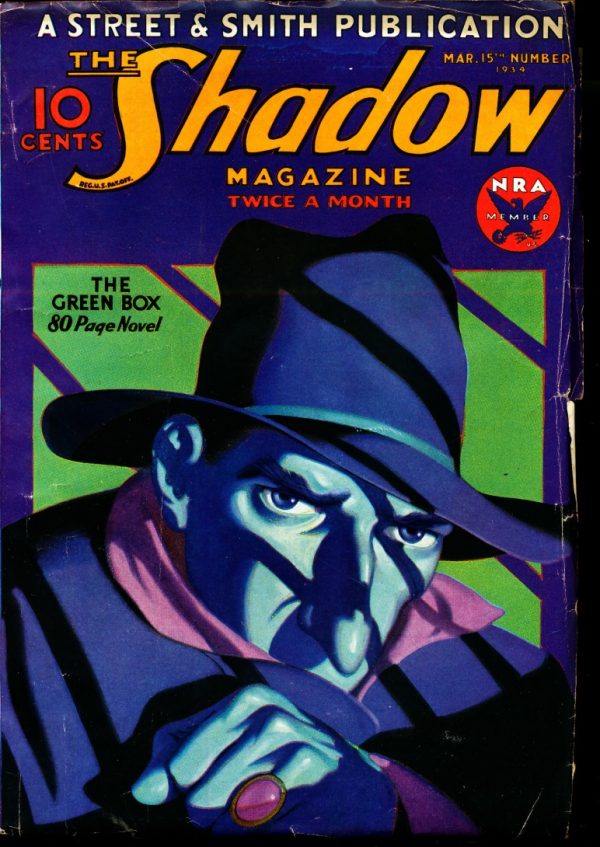 Shadow Magazine - 03/15/34 - Condition: VG - Street & Smith Publications