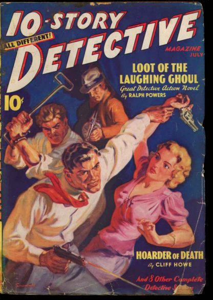 10-Story Detective Magazine - 07/38 - Condition: G-VG - Ace