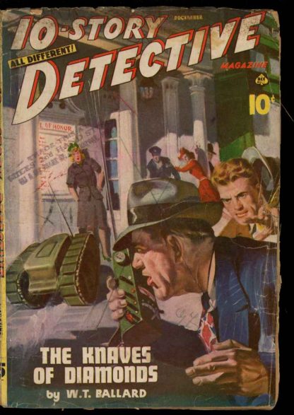 10-Story Detective Magazine - 12/44 - Condition: G-VG - Ace