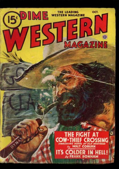 Dime Western Magazine - 10/47 - Condition: G-VG - Popular