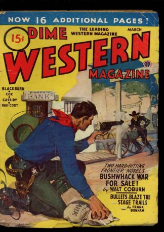 Dime Western Magazine - 03/45 - Condition: VG - Popular