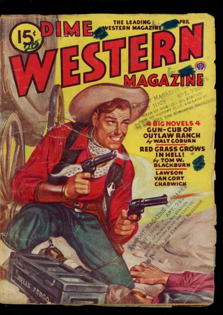 Dime Western Magazine - 04/46 - Condition: G-VG - Popular
