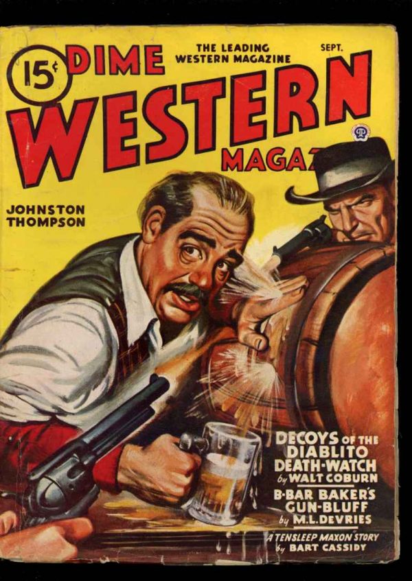 Dime Western Magazine - 09/46 - Condition: VG - Popular