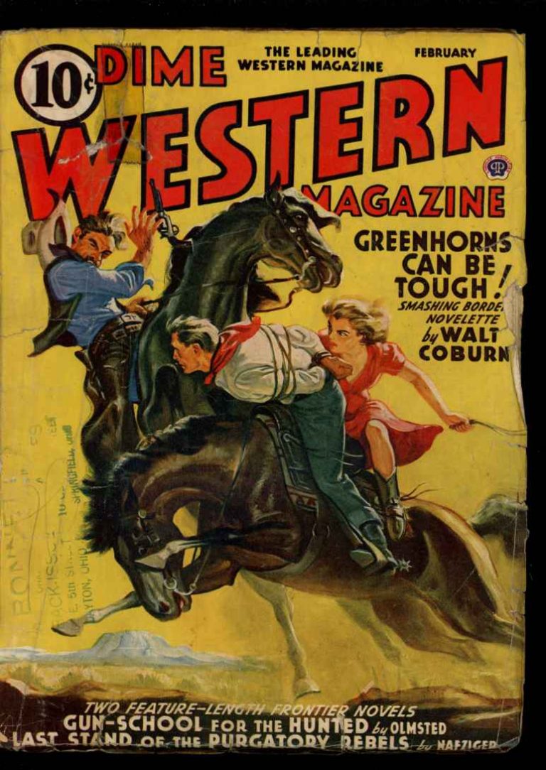 Dime Western Magazine - 02/41 - Condition: G-VG - Popular