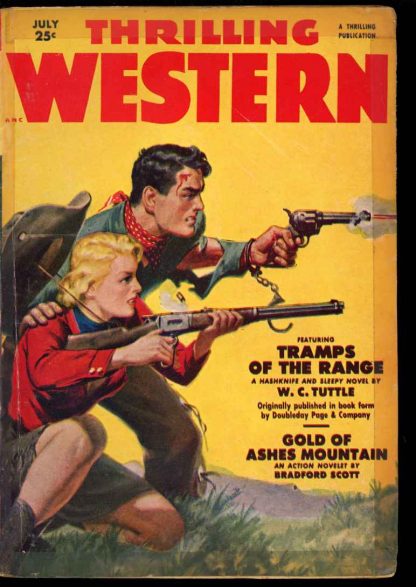 Thrilling Western - 07/51 - Condition: FA-G - Thrilling