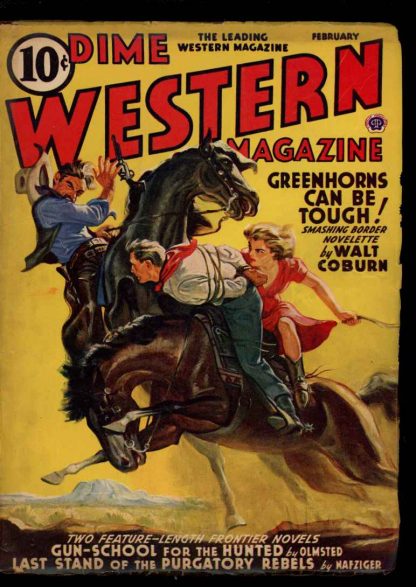 Dime Western Magazine - 02/41 - Condition: VG - Popular