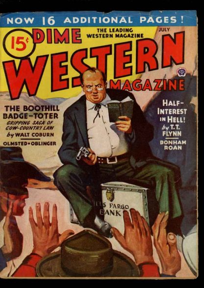 Dime Western Magazine - 07/45 - Condition: VG-FN - Popular
