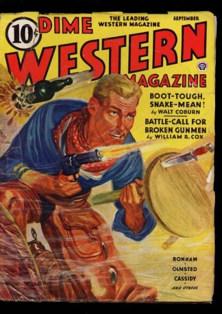 Dime Western Magazine - 09/44 - Condition: G-VG - Popular