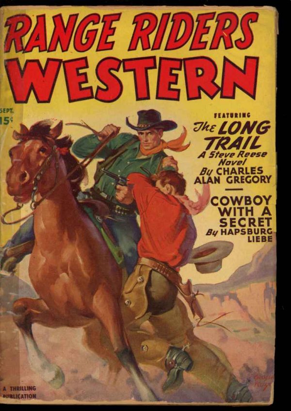 Range Riders Western [CANADIAN] - 09/49 - Condition: G - Thrilling
