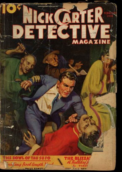Nick Carter Detective Magazine - 02/36 - Condition: FA - Street & Smith