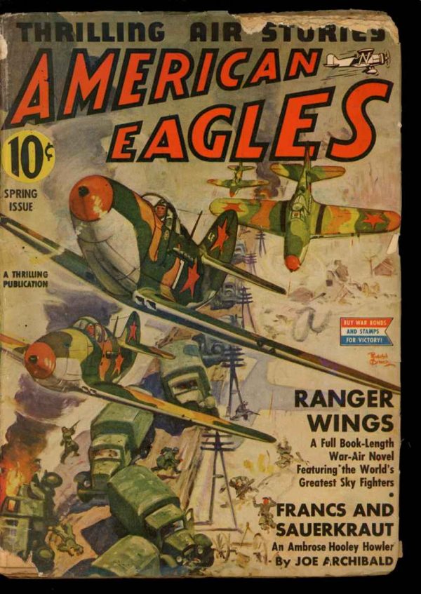American Eagles - SPRING/43 - Condition: G - Thrilling