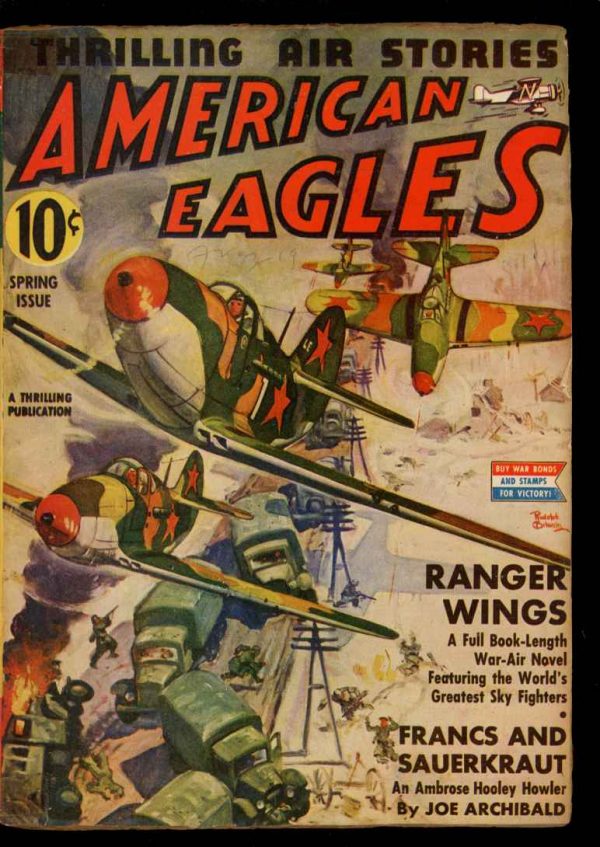 American Eagles - SPRING/43 - Condition: G - Thrilling