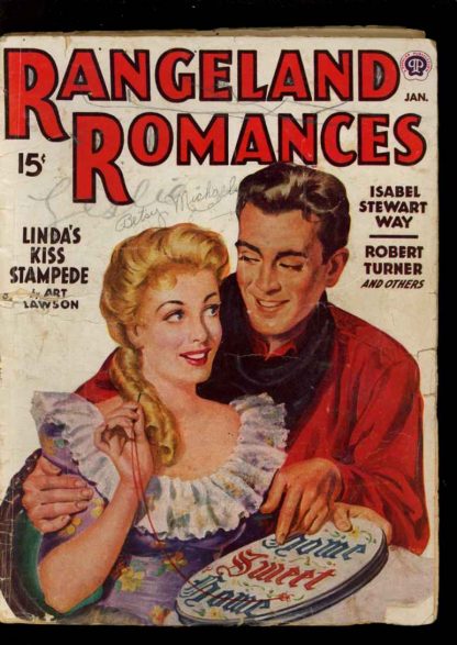 RANGELAND ROMANCES - 01/45 - Condition: G - Popular