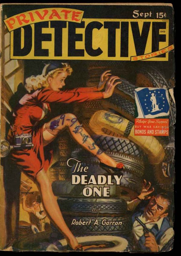 Private Detective Stories - 09/42 - Condition: G-VG - Trojan