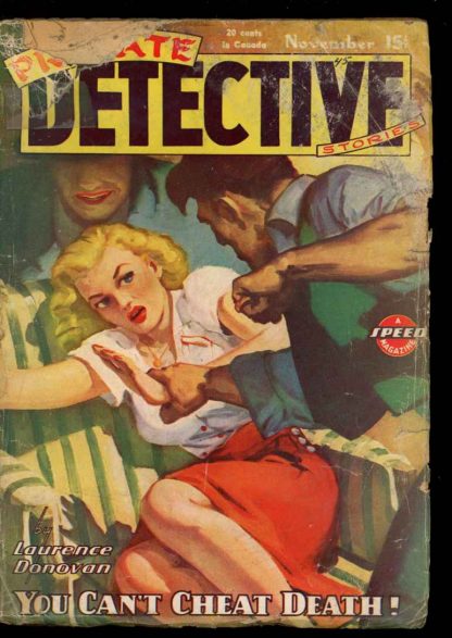 Private Detective Stories - 11/45 - Condition: G - Trojan
