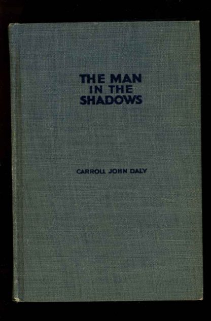 Man In The Shadows - 1928 - -/28 - VG - 74-104532