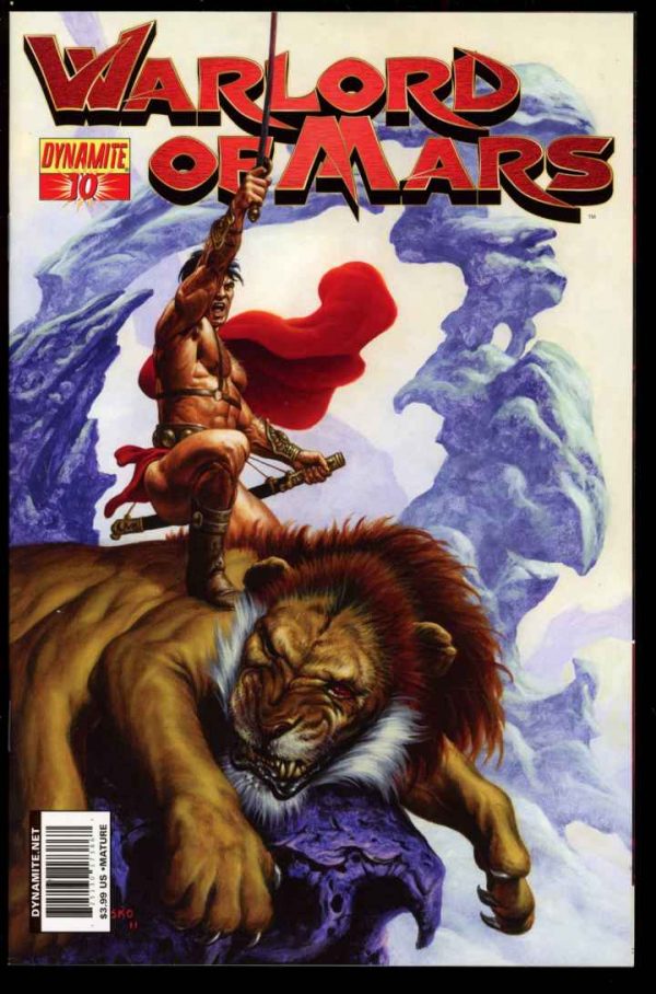 Warlord Of Mars - #10 – CVR A - 09/11 - 9.6 - 83-45553