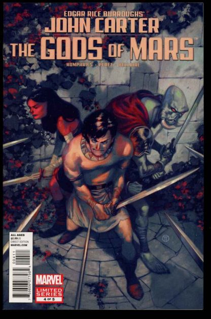 John Carter: The Gods Of Mars - #4 of 5 - 08/12 - 9.6 - 83-45589