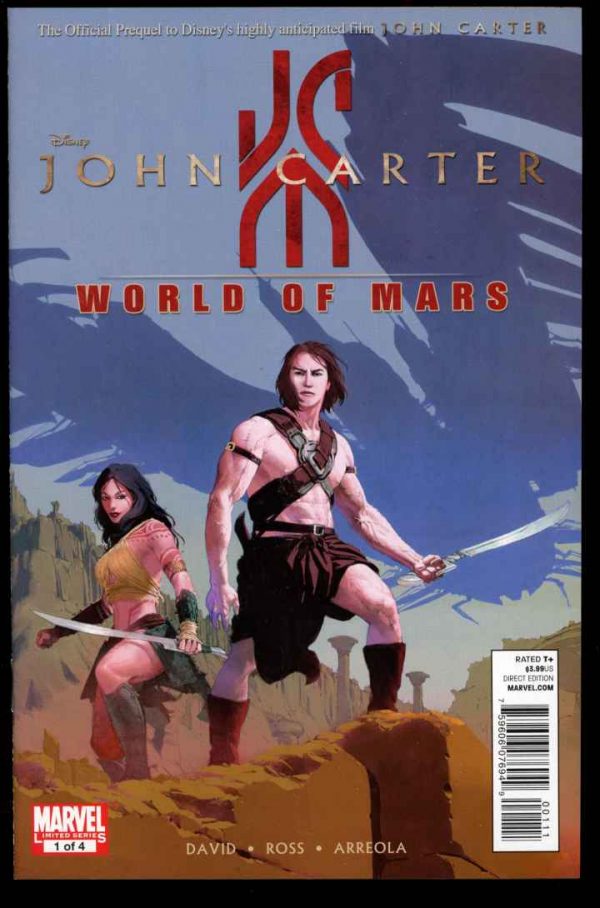 John Carter: The World Of Mars - #1 of 4 - 10/11 - 9.6 - 83-45616