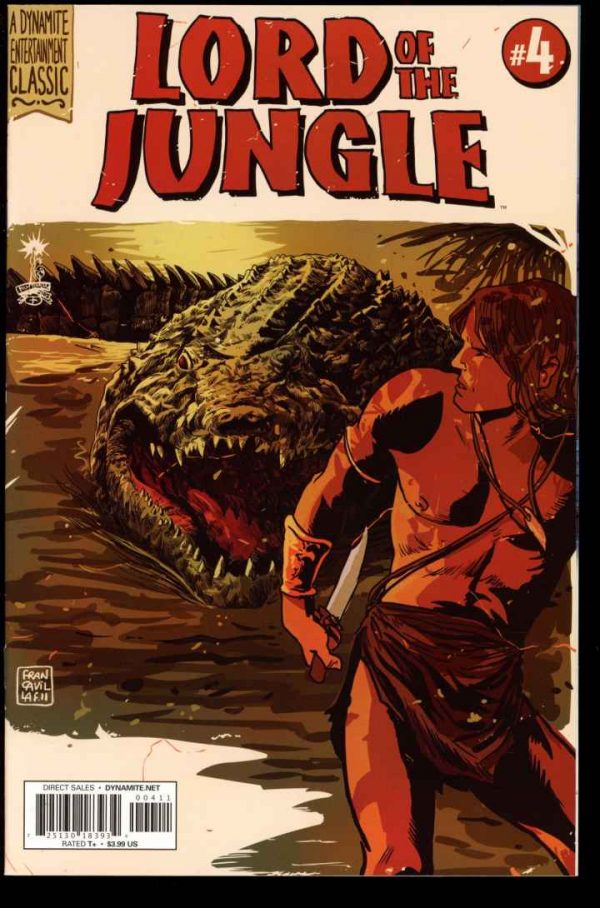 Lord Of The Jungle - #4 – CVR C - 05/12 - 9.6 - 83-45638