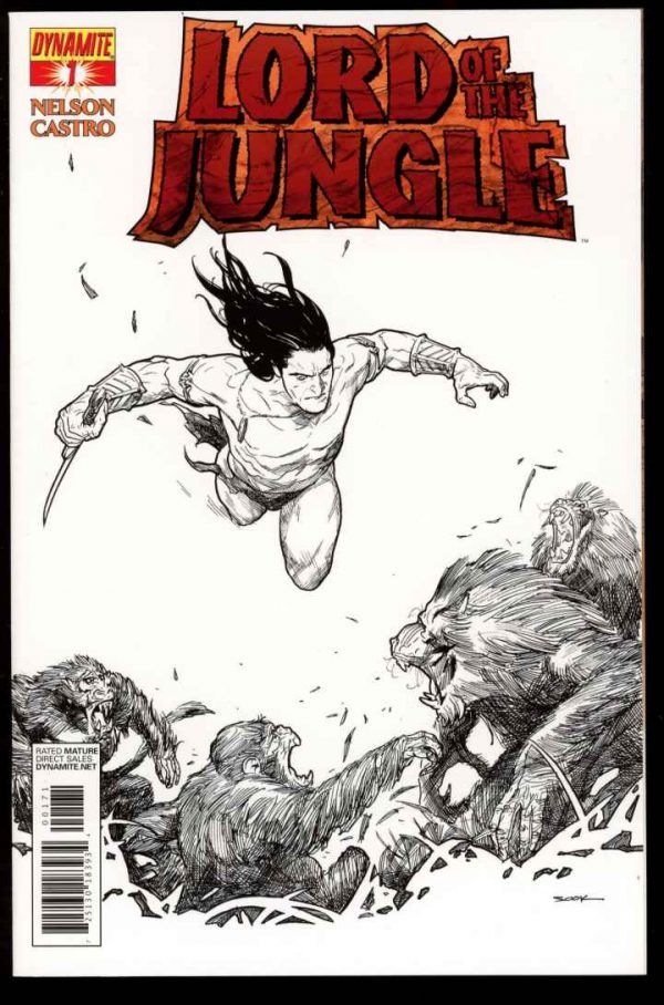 Lord Of The Jungle - #1 – B&W CVR - 01/12 - 9.6 - 83-45688