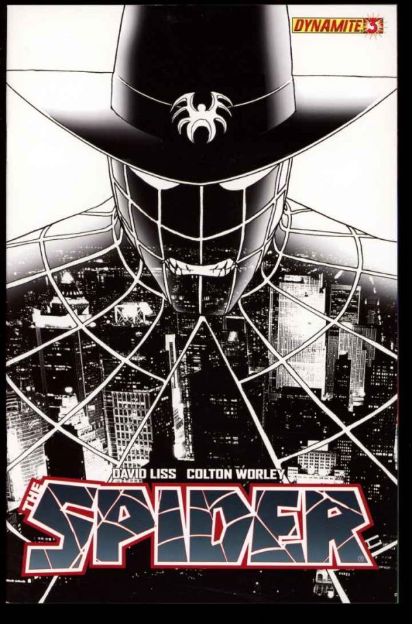 Spider - #3 – B&W CVR - 07/12 - 9.4 - 83-45691