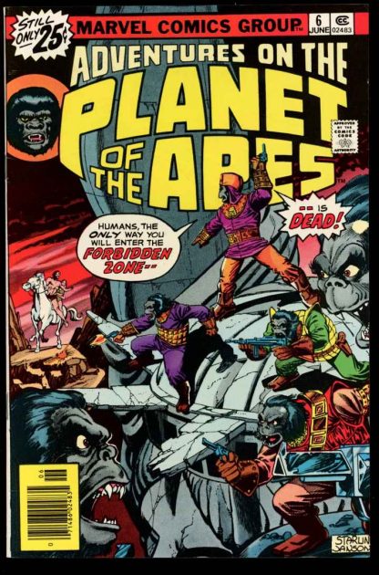 Adventures On The Planet Of The Apes - #6 - 06/76 - 9.2 - 10-104643