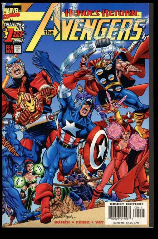 Avengers - #1 - 02/98 - 9.2 - 10-104698