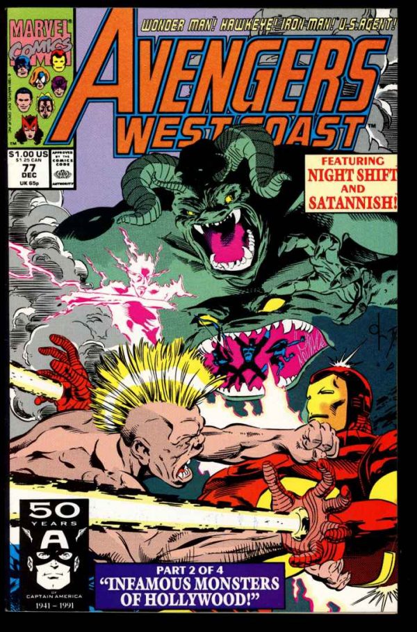 Avengers West Coast - #77 - 12/91 - 9.4 - 10-104701