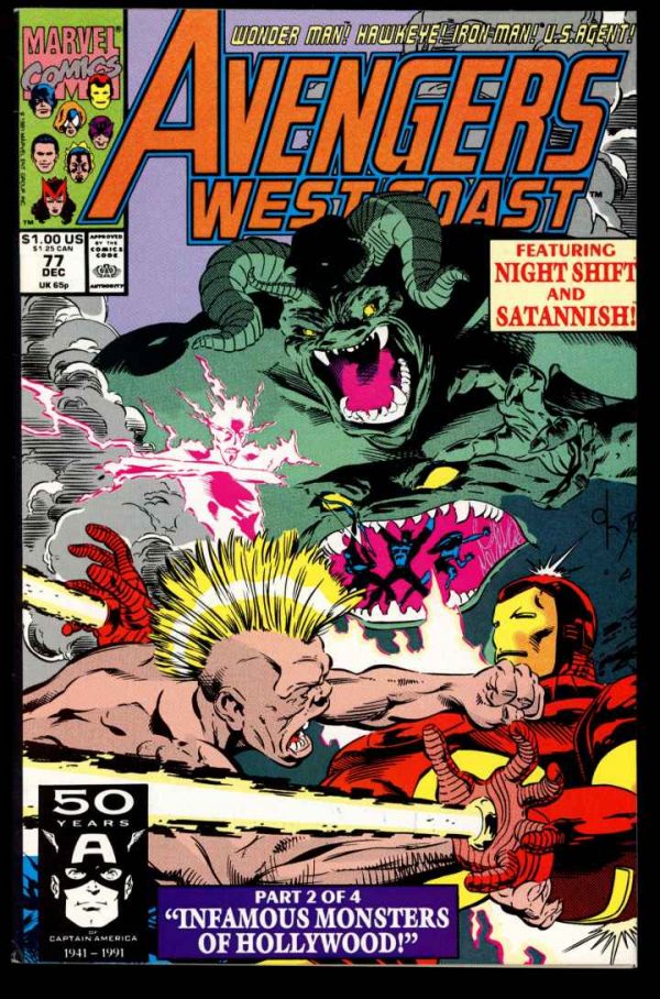 Avengers West Coast - #77 - 12/91 - 9.2 - 10-104702