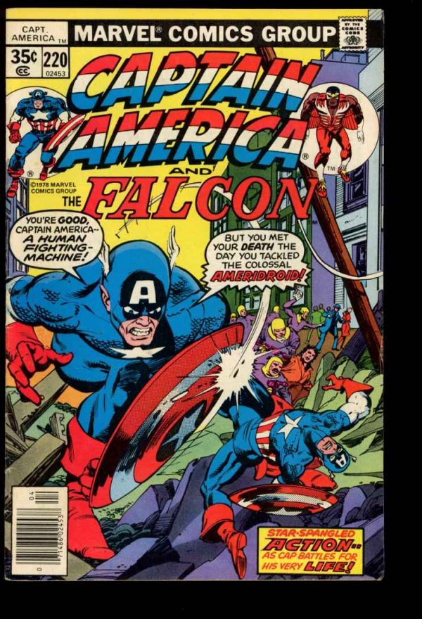 Captain America - #220 - 04/78 - 5.0 - 10-104716