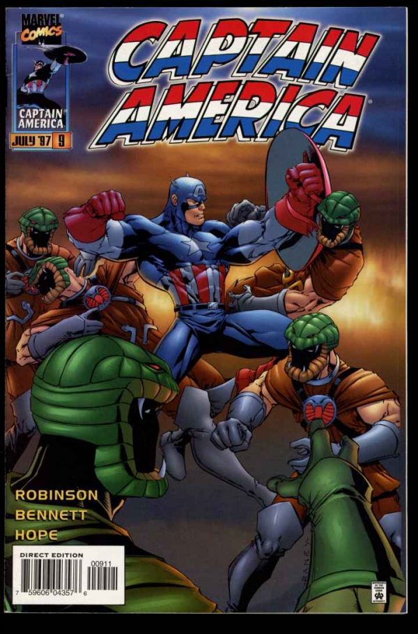 Captain America - #9 - 07/97 - 9.2 - 10-104717
