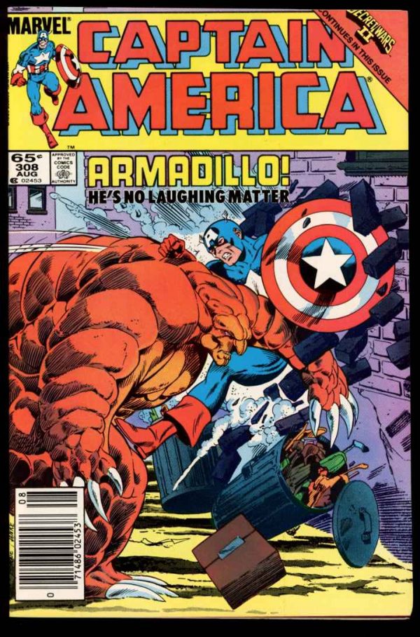 Captain America - #308 - 08/85 - 9.2 - 10-104733