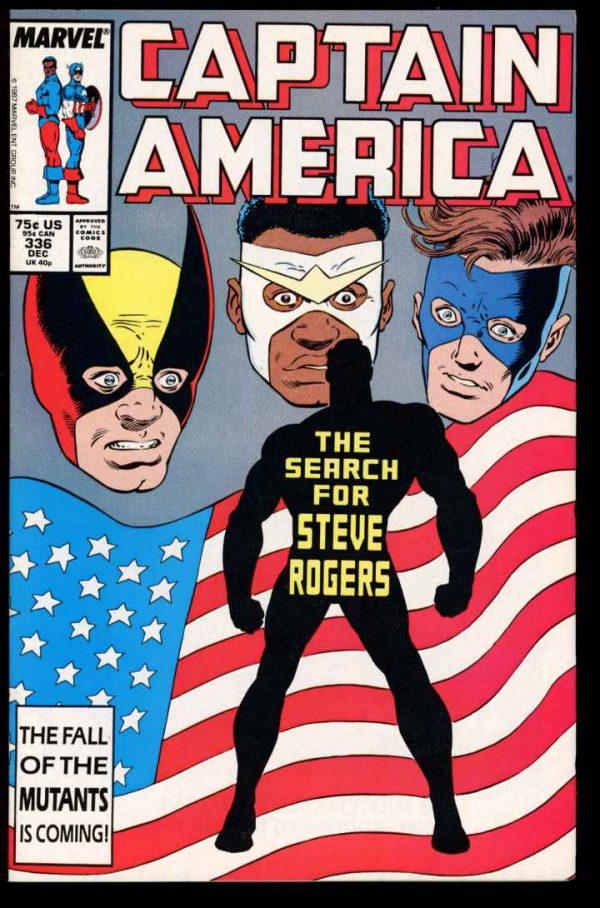 Captain America - #336 - 12/87 - 9.2 - 10-104747
