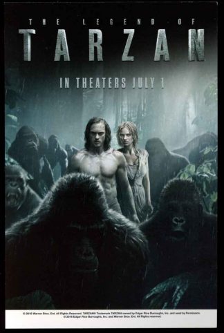 Legend Of Tarzan Movie Promo Postcard - 1 PC - -/16 - FN - 83-45494