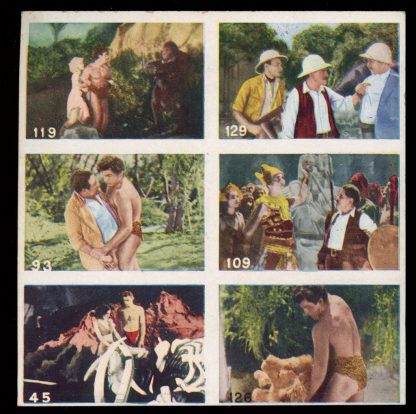 Tarzan Uncut Kim Hok Cards - 1 PC - -/- - VG-FN - 83-45496
