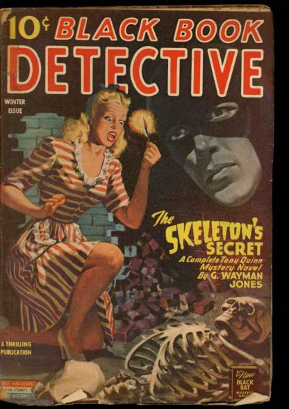 Black Book Detective - Winter/45 - Condition: G-VG - Thrilling