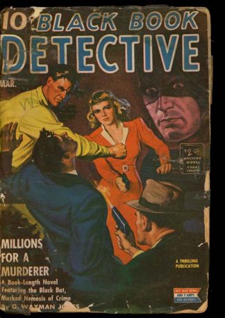 Black Book Detective - 03/43 - Condition: FA-G - Thrilling