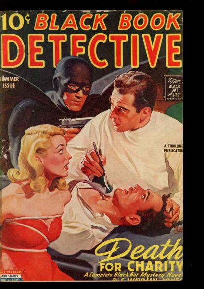 Black Book Detective - Summer/44 - Condition: FA-G - Thrilling