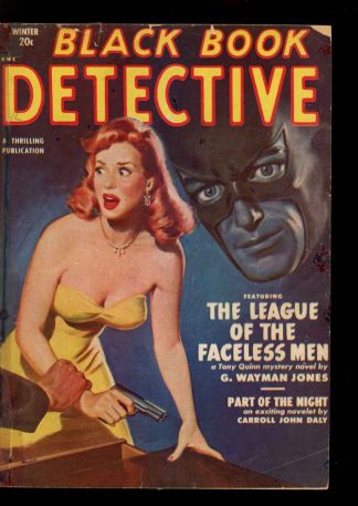 Black Book Detective - Winter/51 - Condition: FA-G - Thrilling