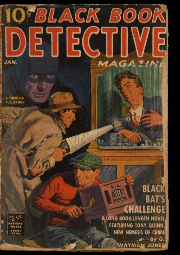 Black Book Detective - 01/40 - Condition: FA-G - Thrilling