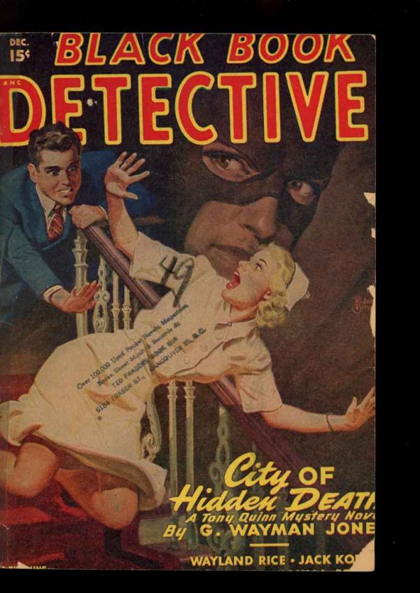Black Book Detective - 12/47 - Condition: FA-G - Thrilling