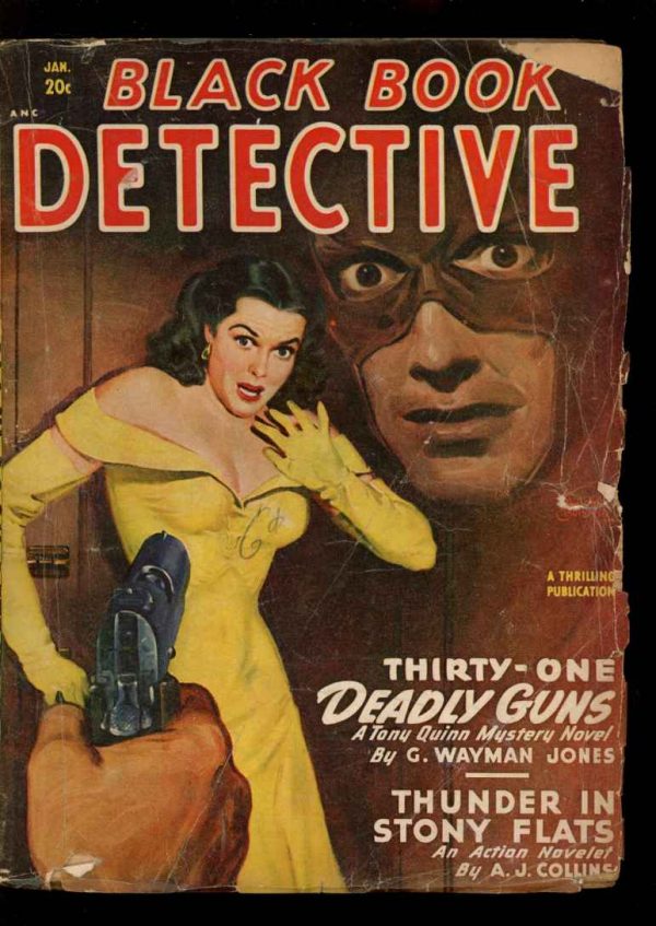 Black Book Detective - 01/49 - Condition: G-VG - Thrilling
