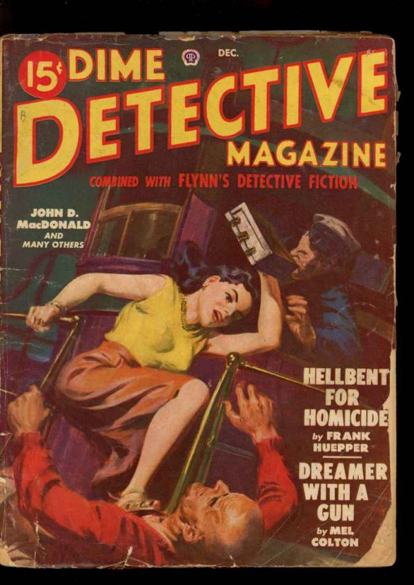 Dime Detective Magazine - 12/49 - Condition: G-VG - Popular