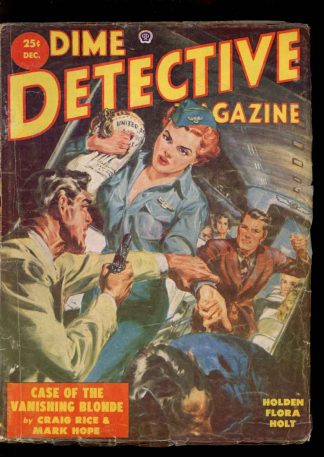 Dime Detective Magazine - 12/52 - Condition: VG - Popular