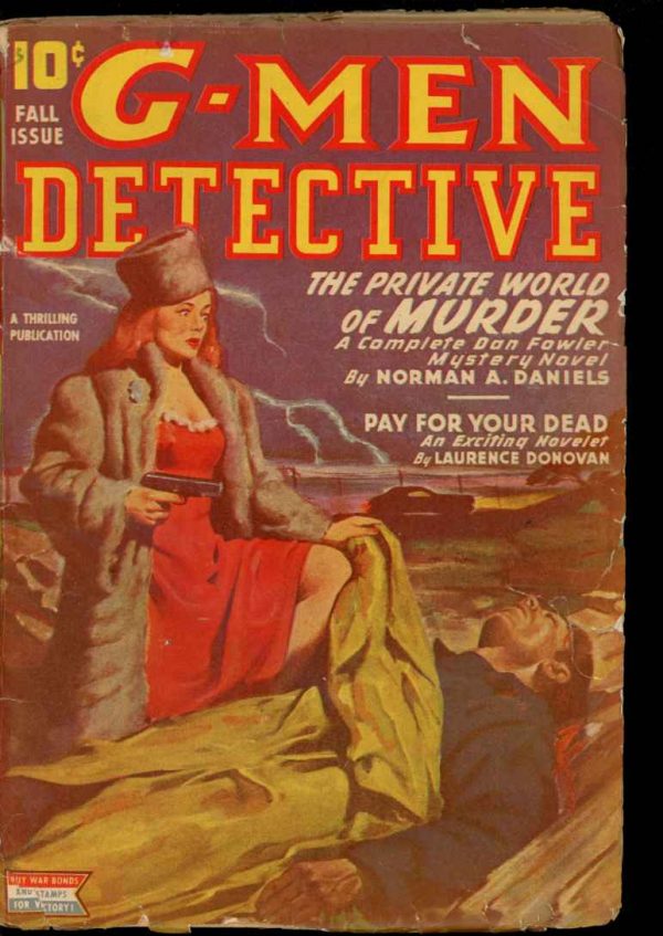 G-Men Detective - Fall/45 - Condition: G-VG - Thrilling