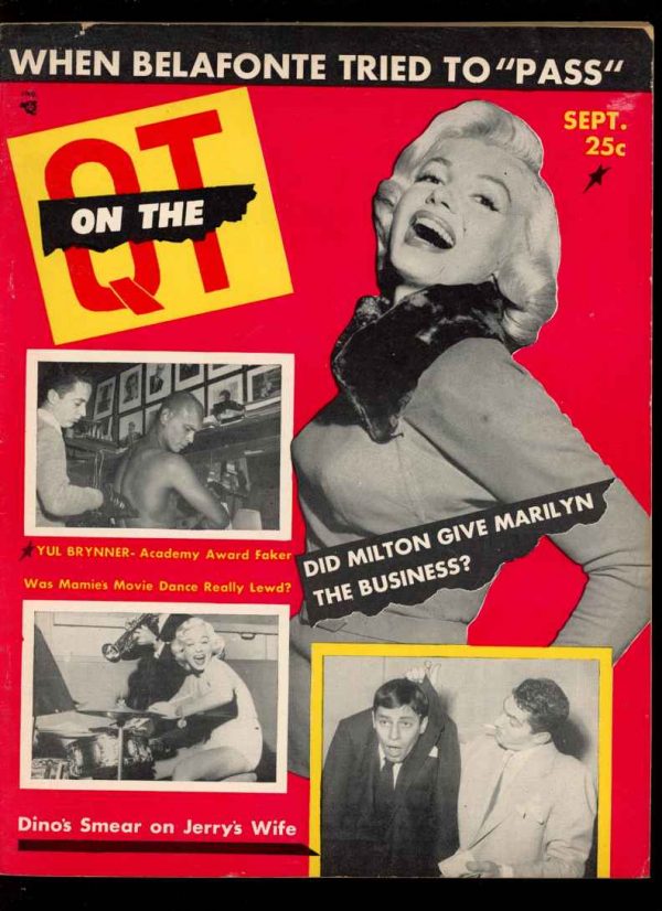 On The Qt - 09/57 - Condition: VG - Barton Magazines