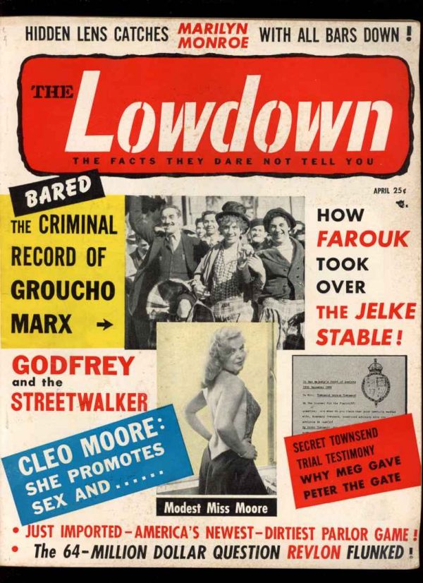 Lowdown - 04/56 - Condition: VG - Beacon Publications
