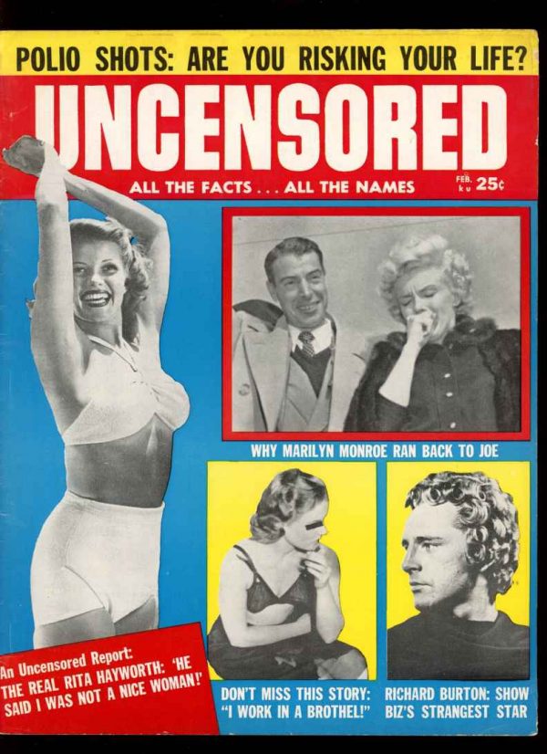 Uncensored - 02/62 - Condition: VG-FN - Nutrend Publication
